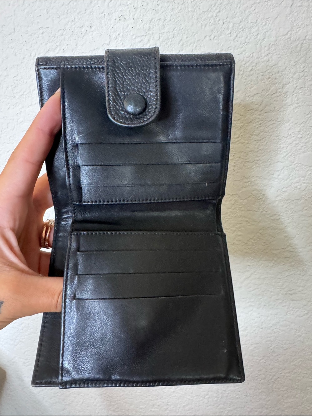 CHANEL Black Quilted CC Fold Wallet - Picture 5 of 5